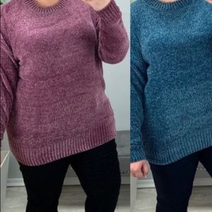 Zenana chenille oversized sweater